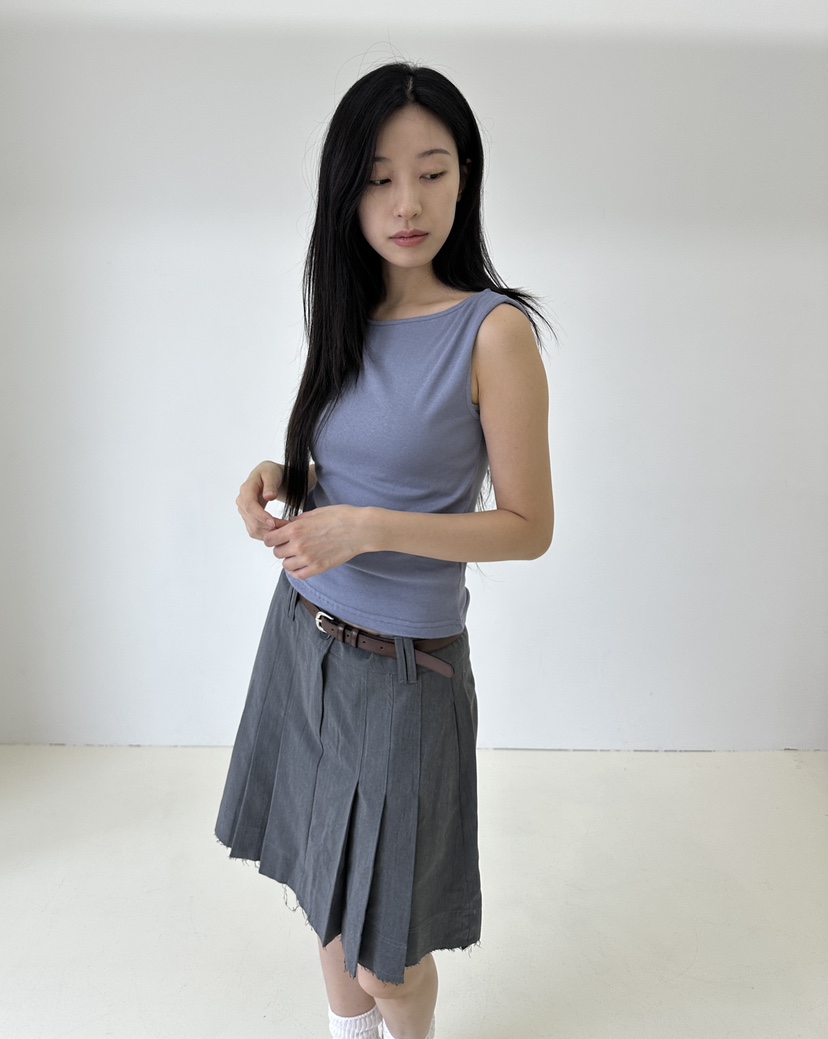 A.VER直郵韓國代購女裝新款休閑熱賣真品24春夏吊帶背心A.VER吊帶/背心