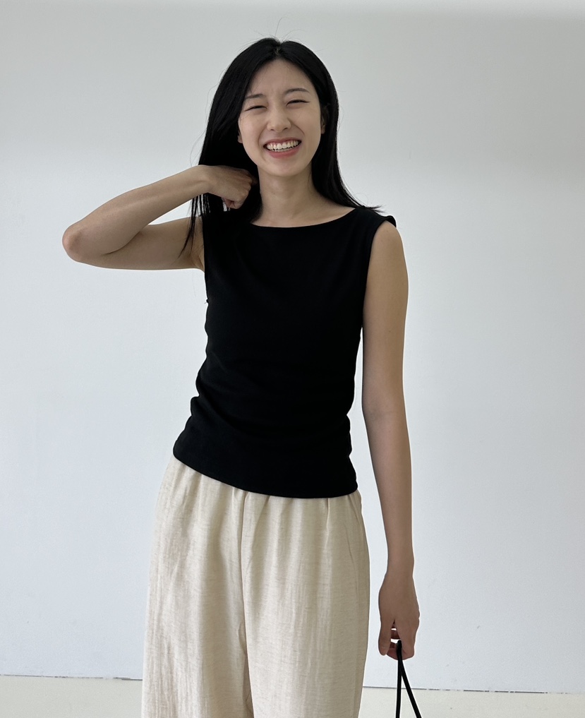 A.VER直郵韓國代購女裝新款休閑熱賣真品24春夏吊帶背心A.VER吊帶/背心