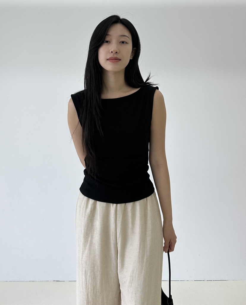 A.VER直郵韓國代購女裝新款休閑熱賣真品24春夏吊帶背心A.VER吊帶/背心