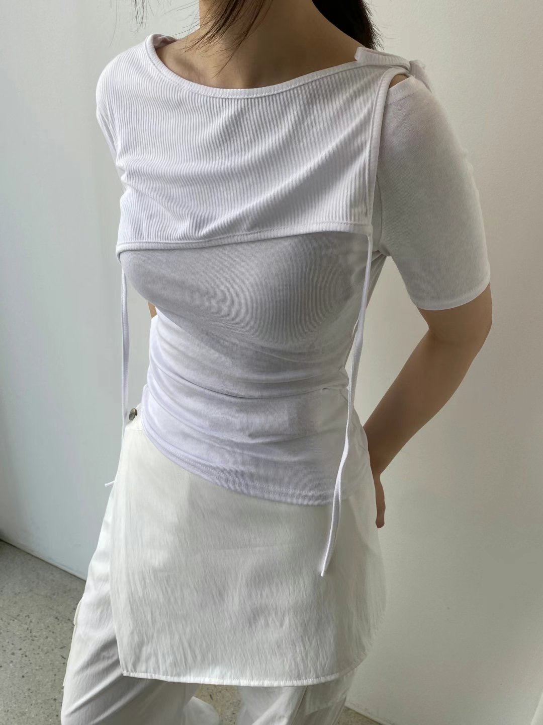 AWESOME韓國直郵東大門實拍女士新款推薦真品熱賣24春夏T恤AWESOME-TB1T恤