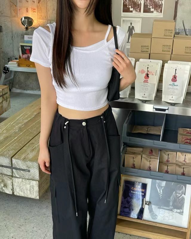 AWESOME韓國直郵東大門代購女士新品推薦時尚真品24春夏套裝AWESOME-TB1套裝