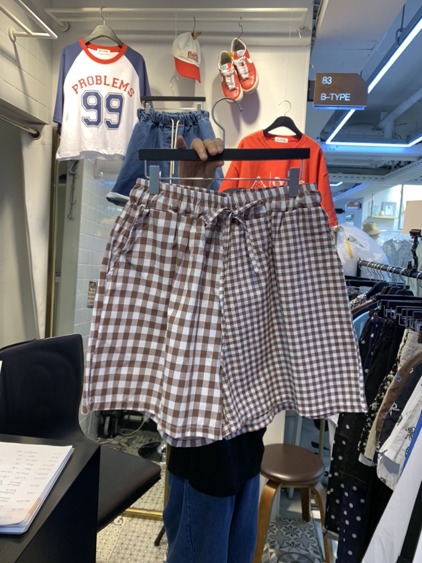 B-TYPE韓國直郵東大門代購女裝新品熱賣真品休閑時尚職業短褲B-TYPE短褲圖色2