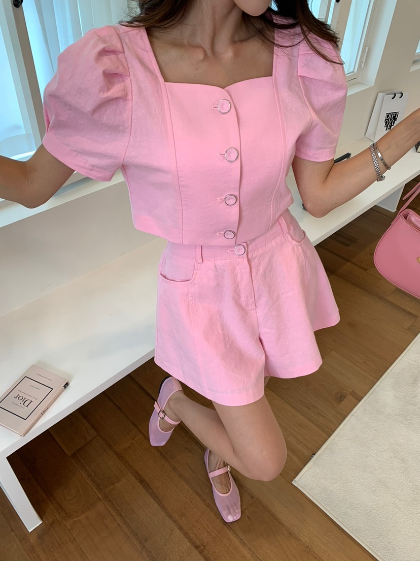 BANI BLUBH直郵韓國代購女裝新款熱賣真品職業人氣襯衫蕾絲衫BANI BLUSH襯衫/蕾絲衫