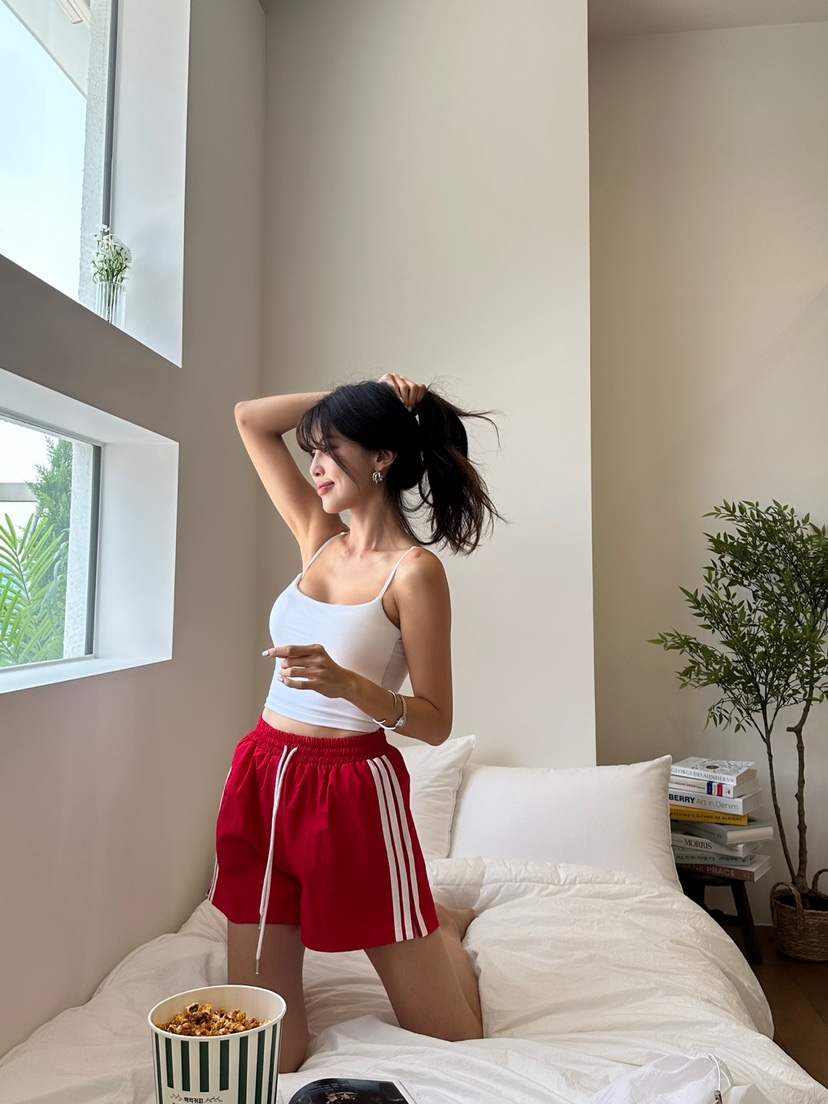 BANI BLUBH韓國直郵女裝新款休閑時尚職業熱賣24春夏短褲BANI BLUSH短褲
