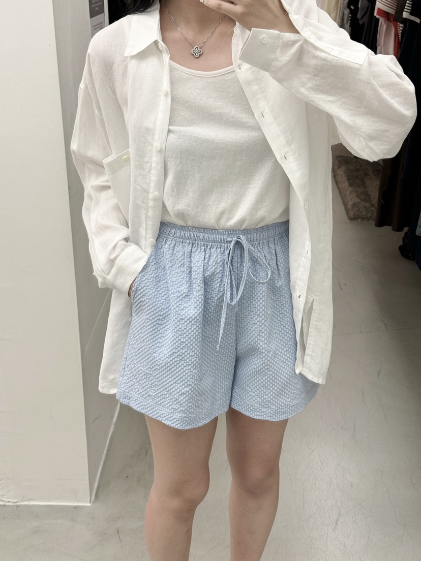 EYL/ALIVE INDUSTRY韓國直郵女裝新款24春夏時尚職業短褲EYL/Lenil/ALIVE INDUSTRY短褲