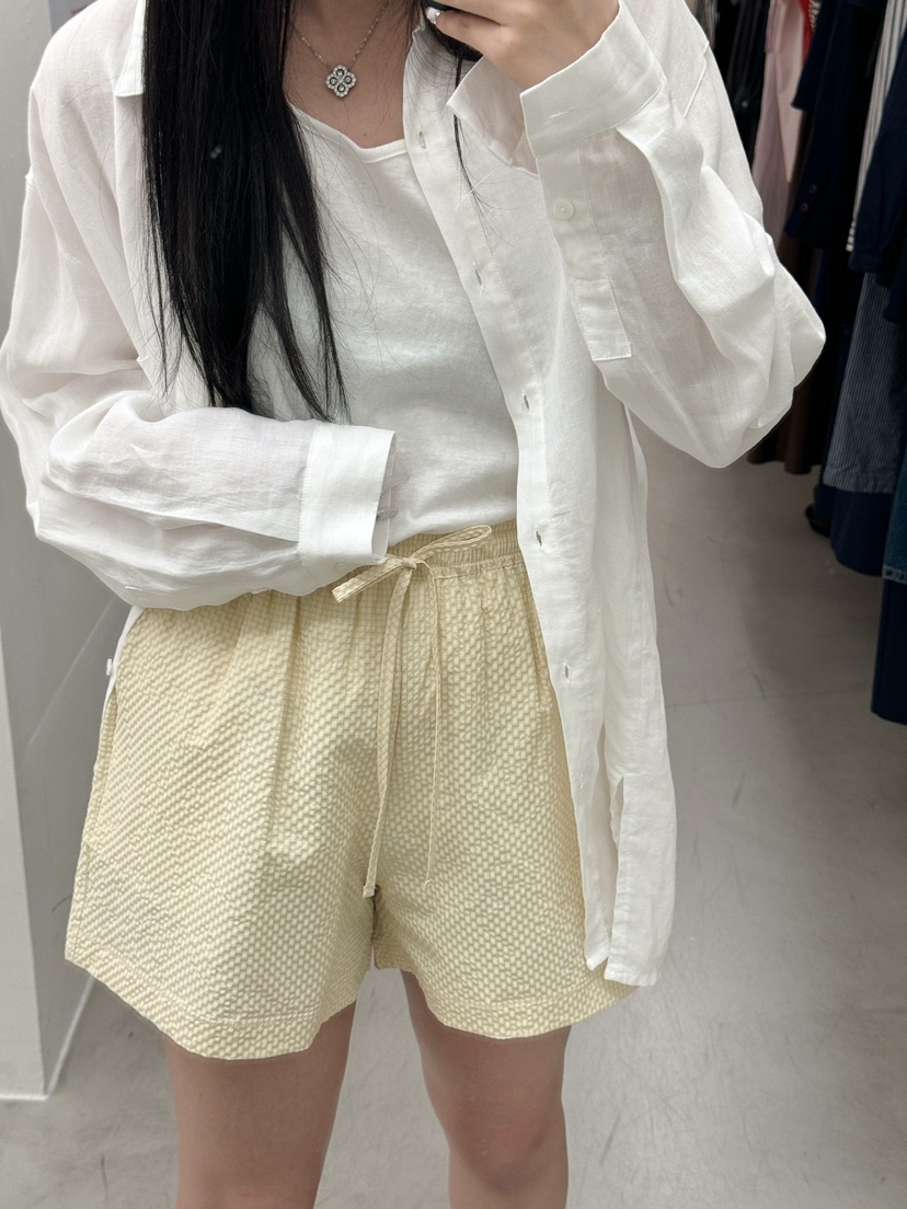 EYL/ALIVE INDUSTRY韓國直郵女裝新款24春夏時尚職業短褲EYL/Lenil/ALIVE INDUSTRY短褲