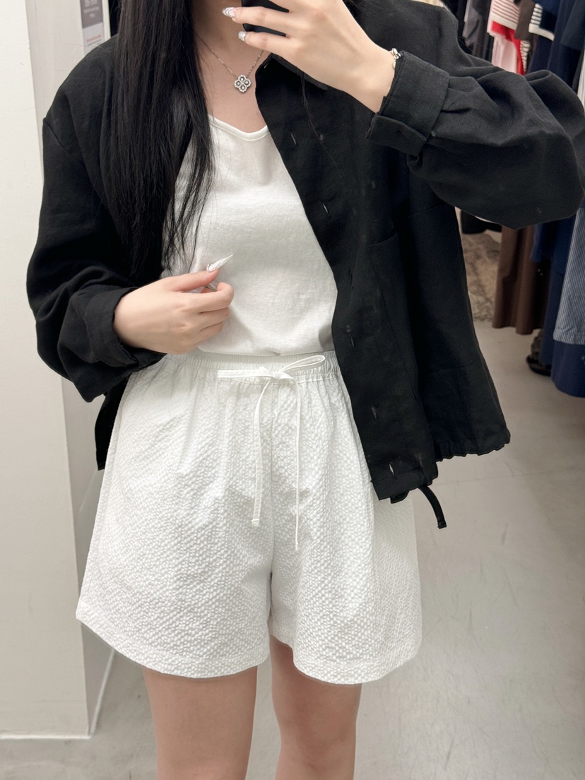 EYL/ALIVE INDUSTRY韓國直郵女裝新款24春夏時尚職業短褲EYL/Lenil/ALIVE INDUSTRY短褲