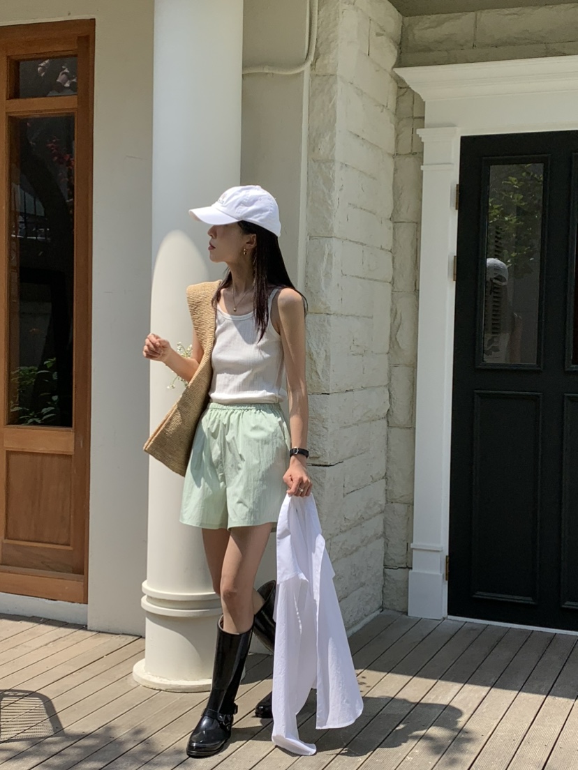 MOVENNE韓國直郵東大門代購女裝新款時尚24春夏推薦熱賣短褲MOVENNE短褲