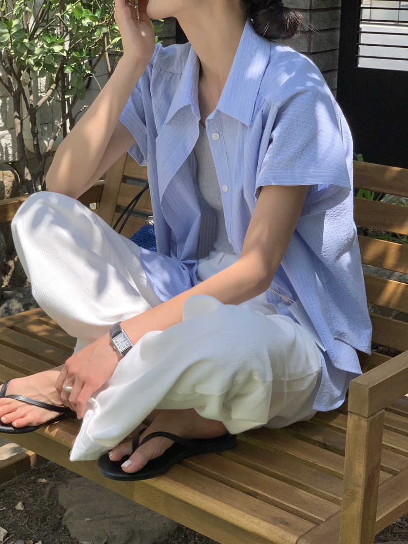 MOVENNE韓國直郵東大門實拍女裝新款人氣休閑推薦襯衫蕾絲衫MOVENNE襯衫/蕾絲衫