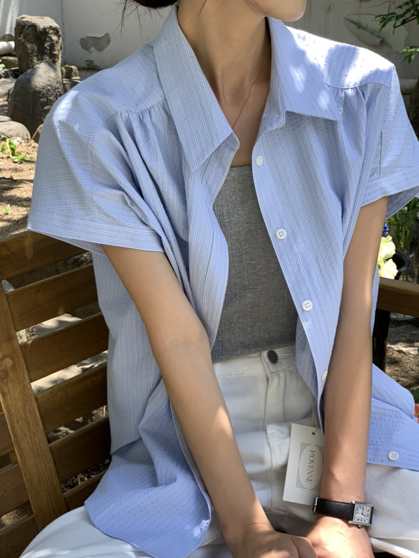 MOVENNE韓國直郵東大門實拍女裝新款人氣休閑推薦襯衫蕾絲衫MOVENNE襯衫/蕾絲衫