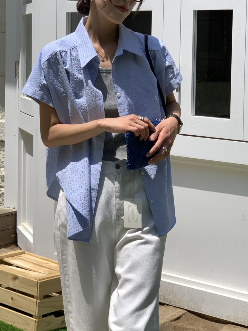 MOVENNE韓國直郵東大門實拍女裝新款人氣休閑推薦襯衫蕾絲衫MOVENNE襯衫/蕾絲衫