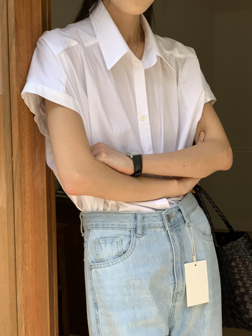 MOVENNE韓國直郵東大門實拍女裝新款人氣休閑推薦襯衫蕾絲衫MOVENNE襯衫/蕾絲衫圖色2