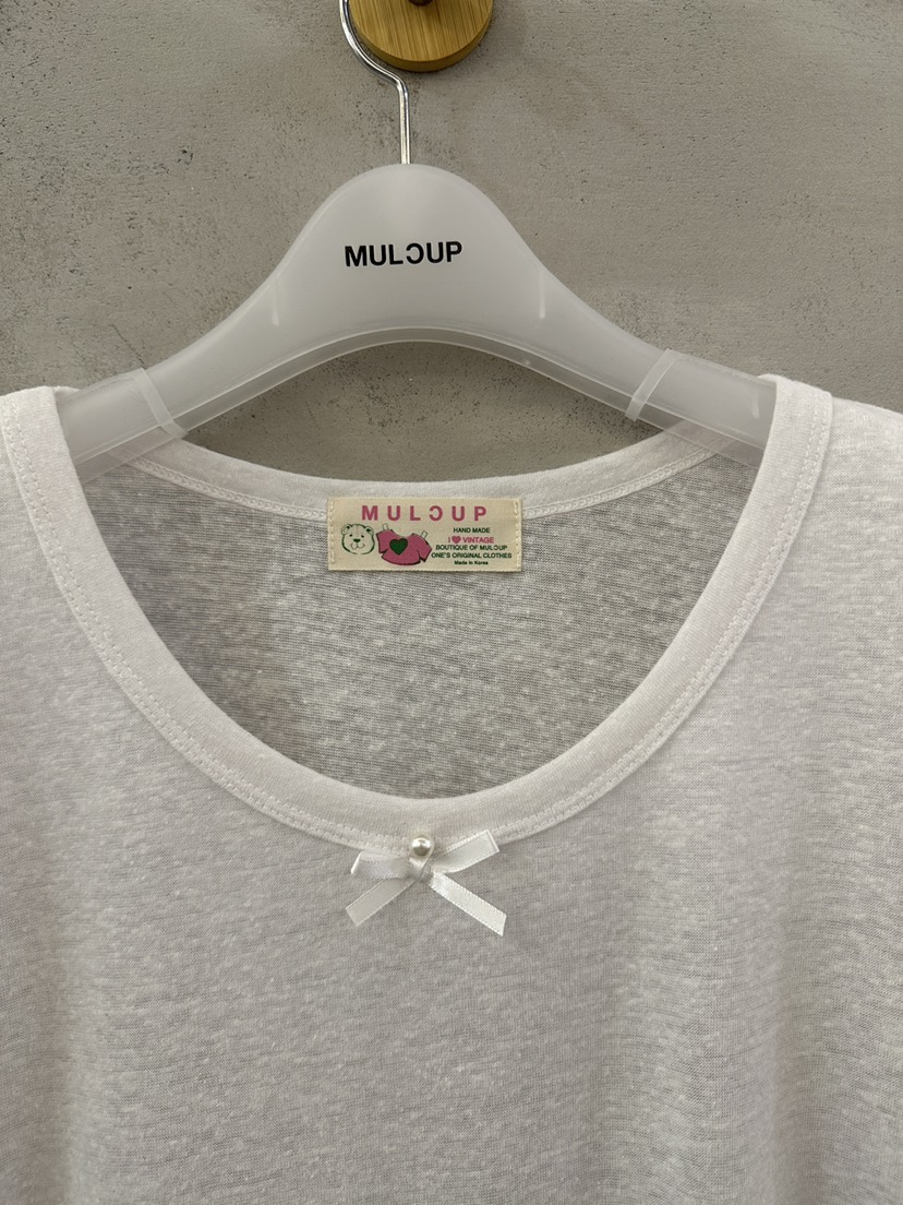 MULCUP-訂貨周期5-30天韓國直郵女裝新款時尚24春夏T恤CABINETT恤