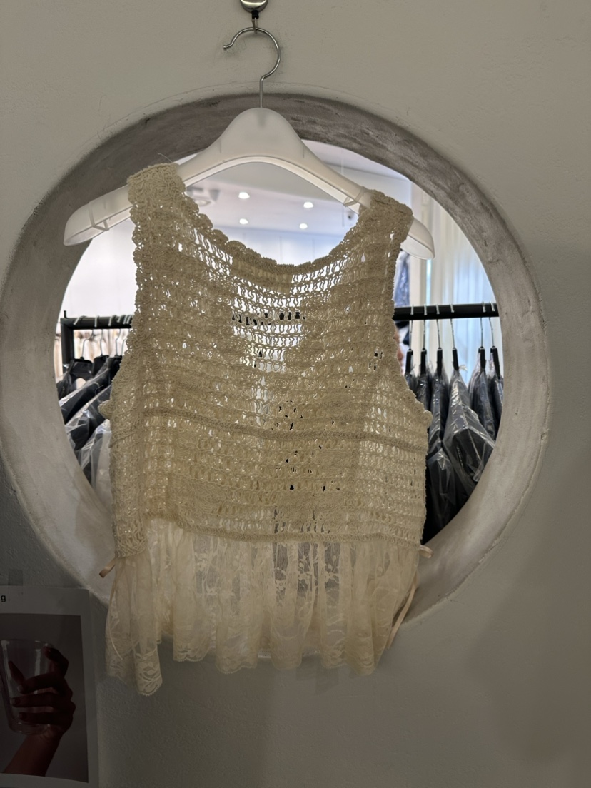 MULCUP-訂貨周期5-30天韓國直郵東大門實拍女裝新品熱賣吊帶背心CABINET吊帶/背心