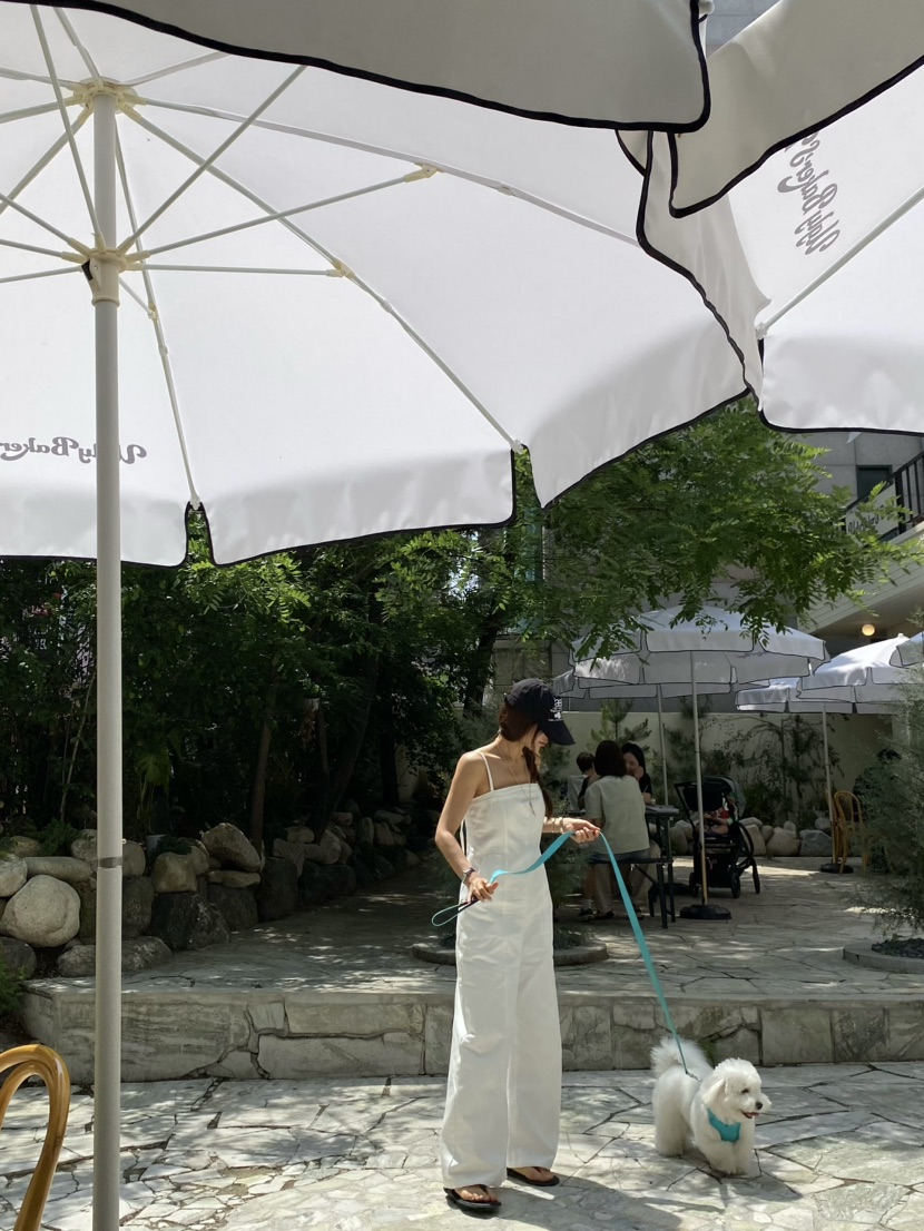 VIRKIN直郵韓國代購女裝新款真品時尚休閑人氣24春夏背帶褲THE TARDUST背帶褲