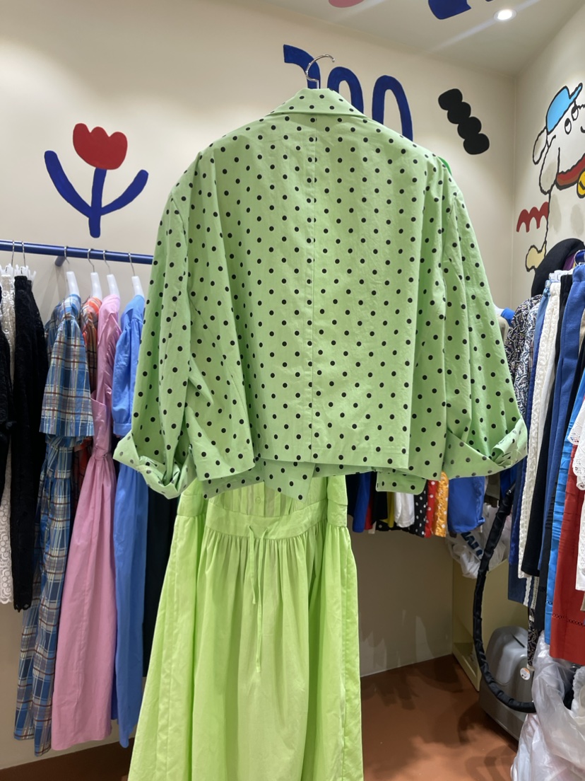 Venti韓國直郵東大門實拍女裝新品人氣推薦24春夏職業夾克VENTI夾克