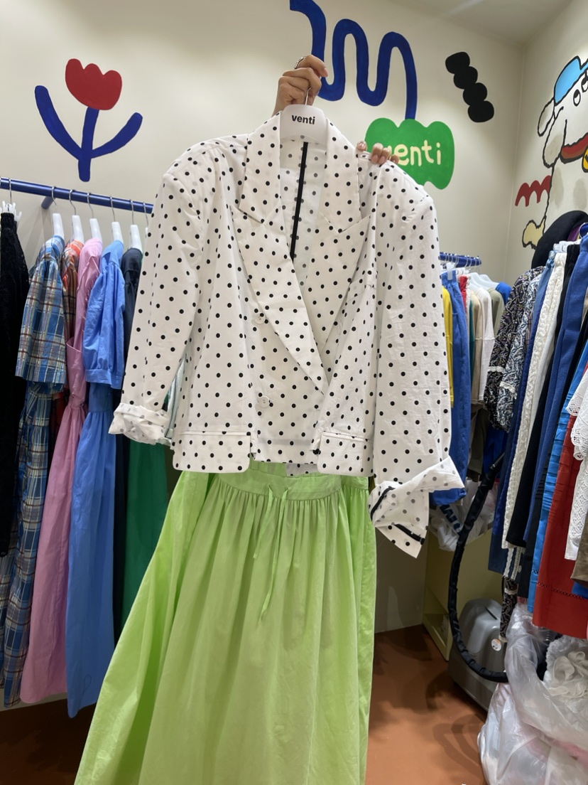 Venti韓國直郵東大門實拍女裝新品人氣推薦24春夏職業夾克VENTI夾克圖色3