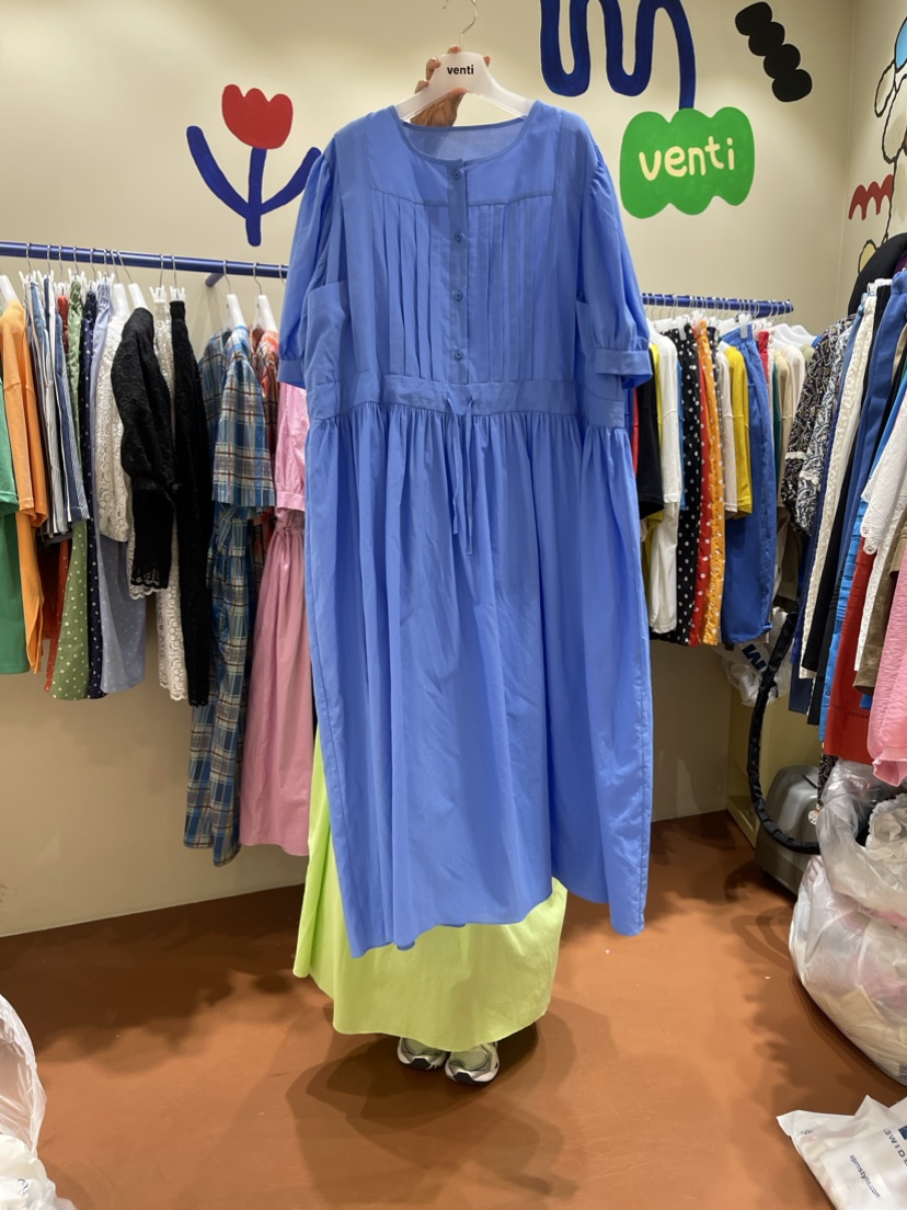 Venti韓國直郵女士新品人氣時尚推薦職業24春夏休閑連衣裙VENTI連衣裙圖色2