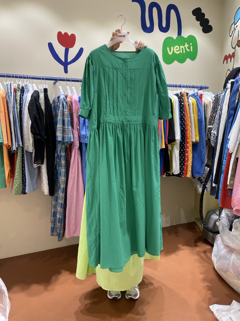 Venti韓國直郵女士新品人氣時尚推薦職業24春夏休閑連衣裙VENTI連衣裙圖色3