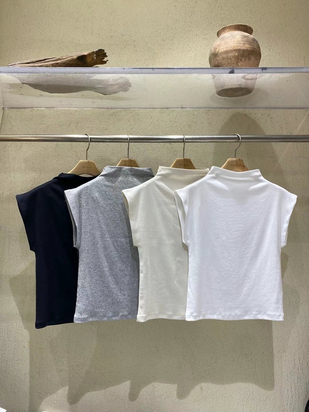 ALAMODE韓國直郵東大門代購女裝新品24春夏真品休閑吊帶背心ALAMODE吊帶/背心
