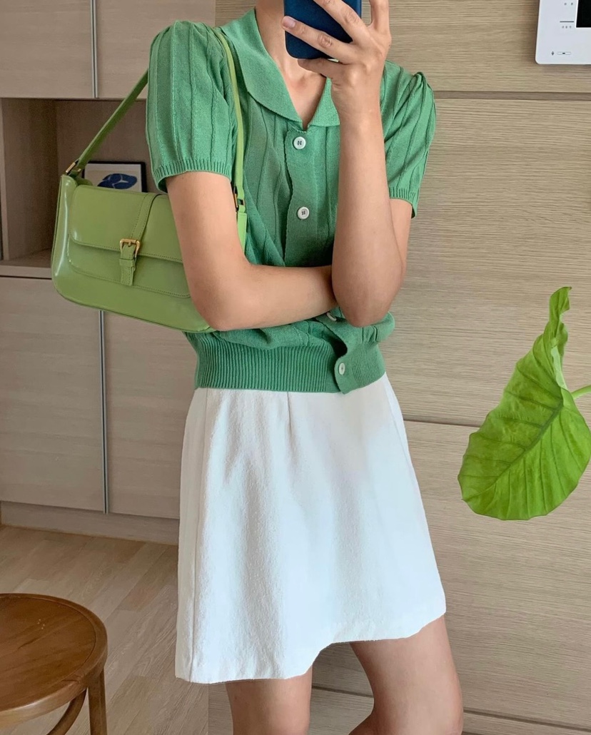 Sendtwo直郵韓國代購女裝新款時尚休閑真品職業推薦熱賣針織衫SENDTWO針織衫