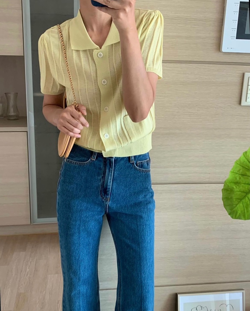 Sendtwo直郵韓國代購女裝新款時尚休閑真品職業推薦熱賣針織衫SENDTWO針織衫圖色3