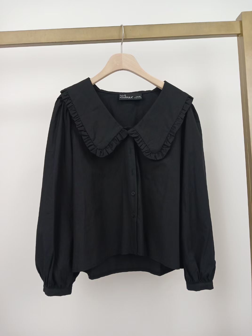 STYLE ZABARA韓國直郵女裝新款真品時尚休閑熱賣襯衫蕾絲衫STYLE ZABARA襯衫/蕾絲衫圖色2