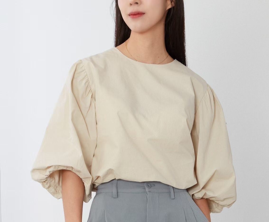 STYLE ZABARA韓國直郵女裝新款休閑時尚24春夏襯衫蕾絲衫STYLE ZABARA襯衫/蕾絲衫