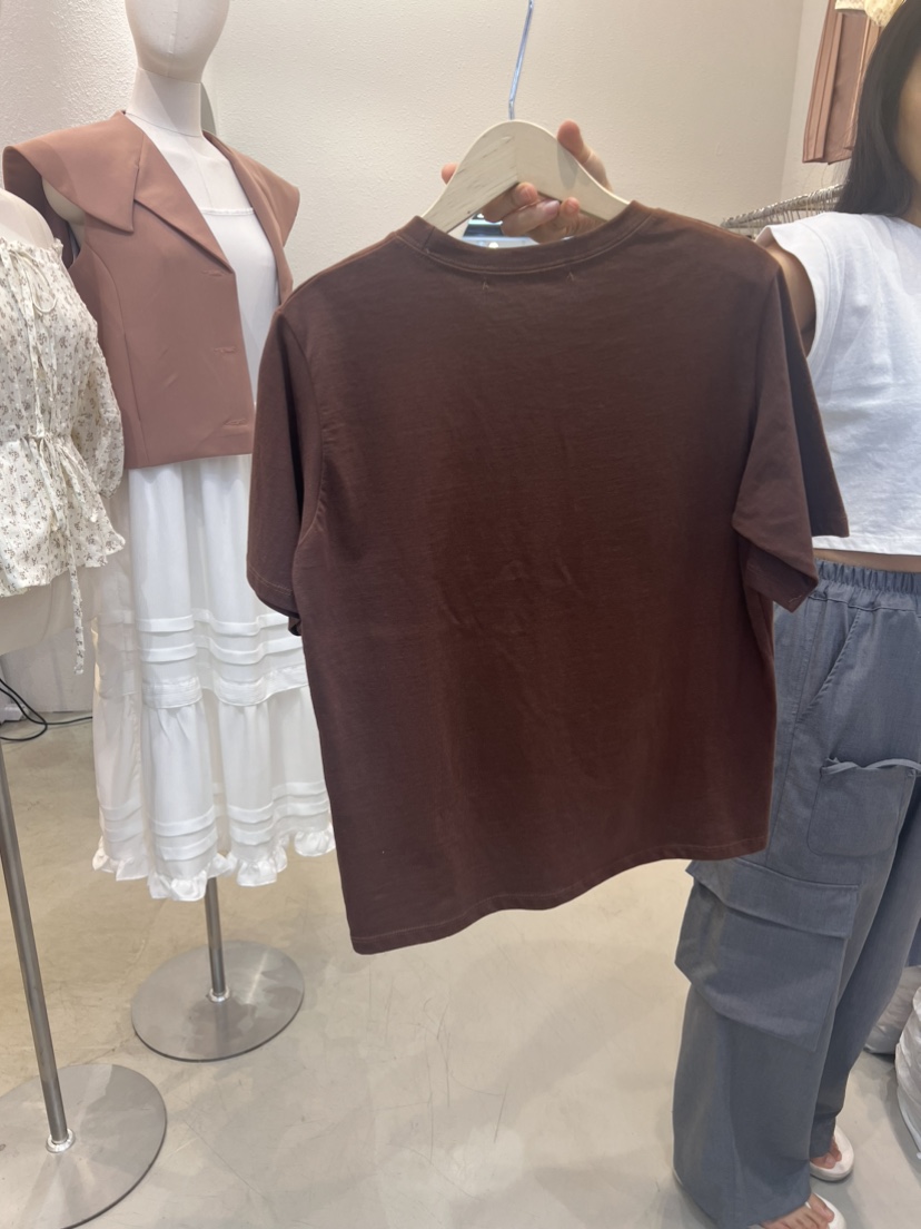 THE GARO韓國直郵女裝新款24春夏真品人氣時尚推薦職業T恤HYPEARLT恤