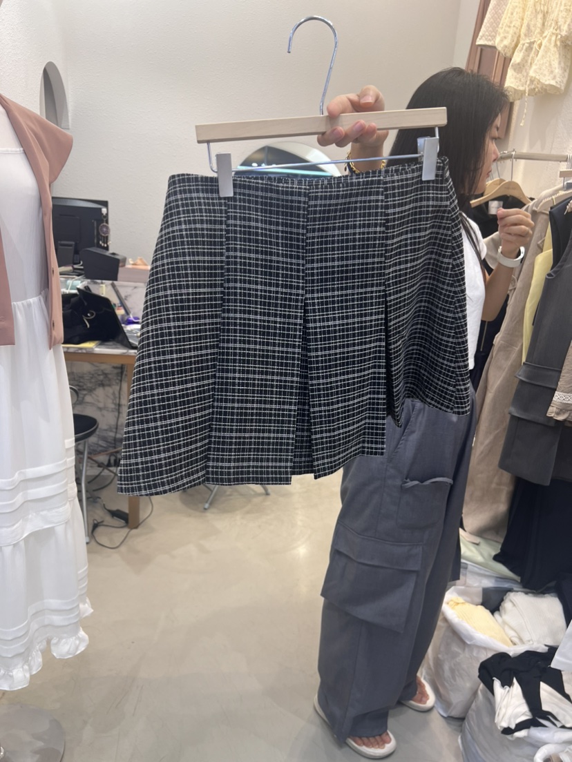 THE GARO韓國直郵東大門代購女裝新品人氣時尚推薦真品短裙HYPEARL短裙