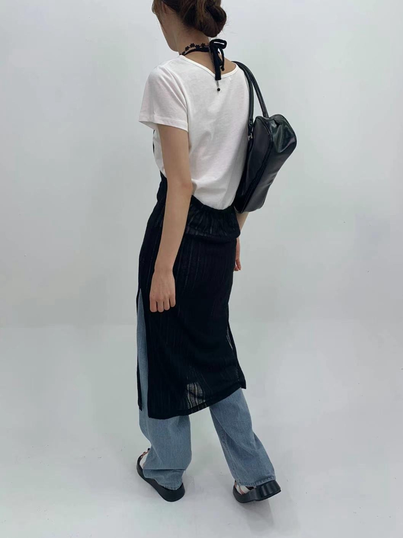THEMAIN韓國直郵女裝新品職業時尚熱賣24春夏推薦休閑連衣裙LOWNA連衣裙