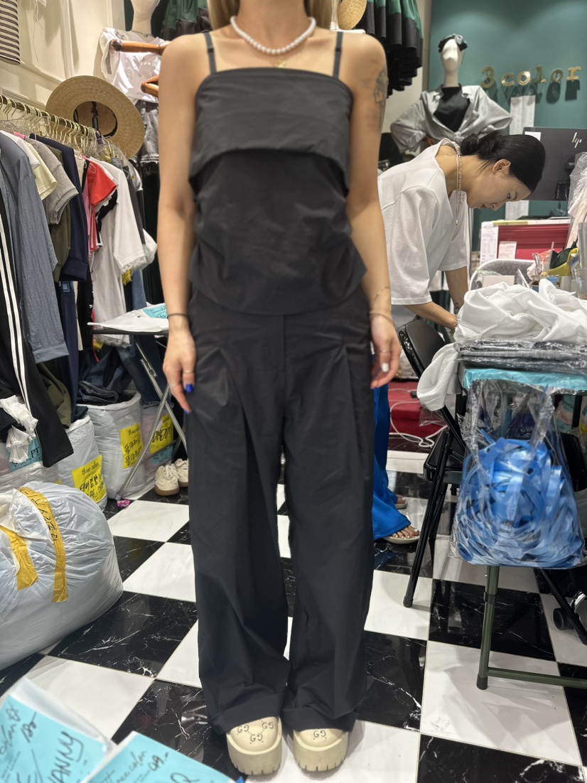 Three color韓國直郵東大門實拍女裝新品推薦熱賣職業套裝Three color套裝圖色2