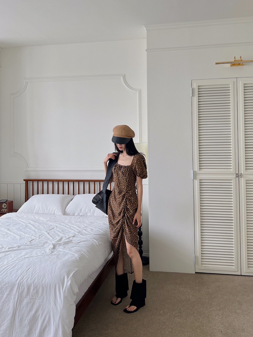 VERANDA韓國直郵東大門實拍女裝新款人氣24春夏時尚連衣裙VERANDA連衣裙