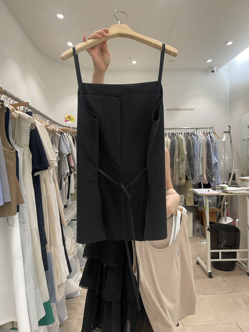 ANOTHER VICTORY韓國直郵女裝新品熱賣推薦休閑真品吊帶背心PRIVIE吊帶/背心