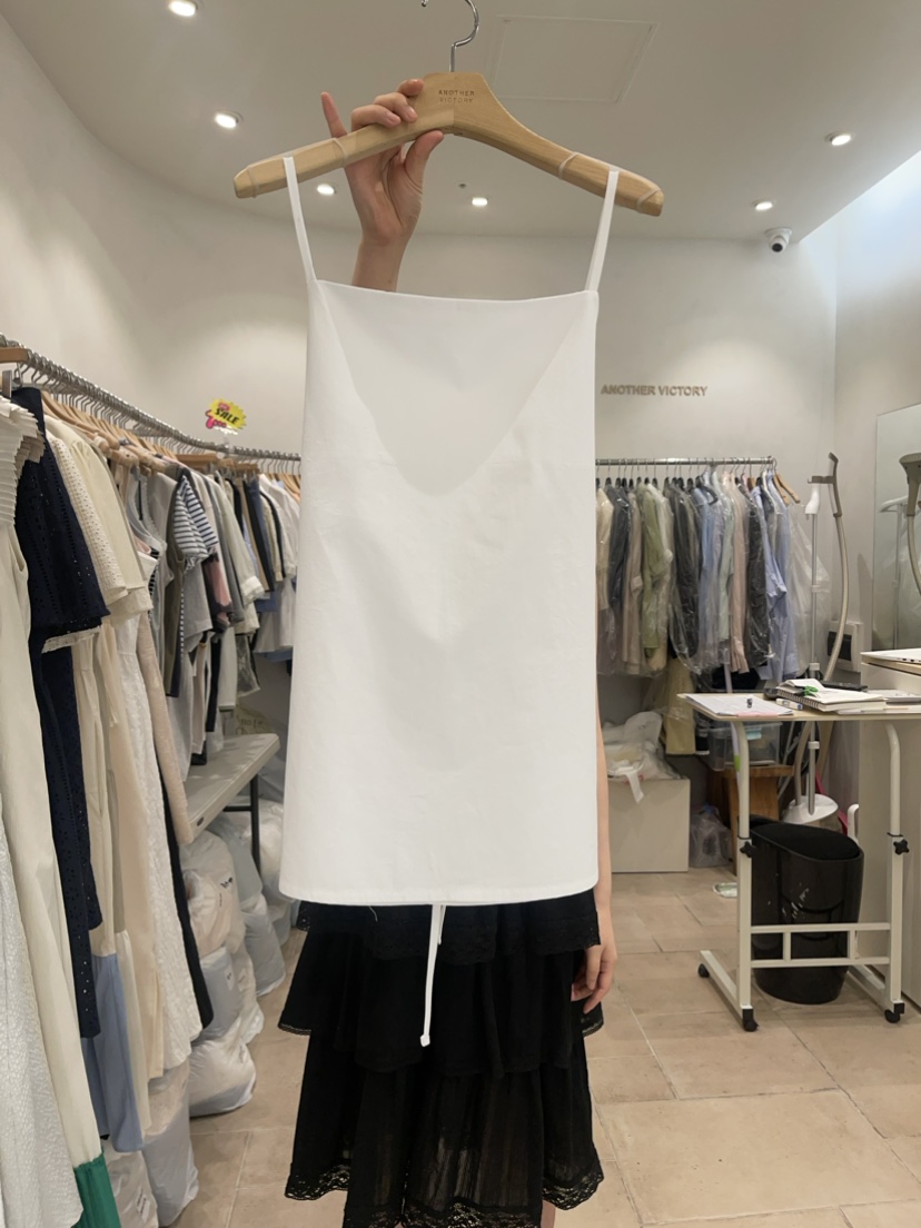 ANOTHER VICTORY韓國直郵女裝新品熱賣推薦休閑真品吊帶背心PRIVIE吊帶/背心