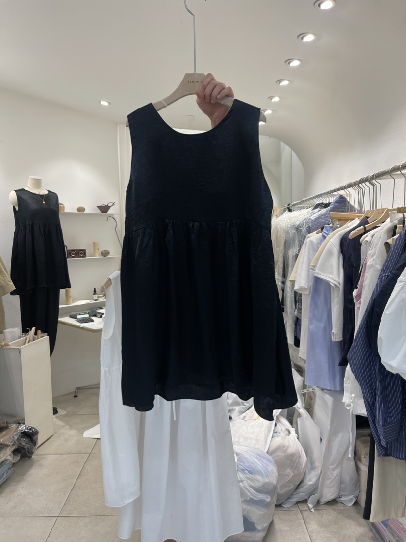cornerbloom/3rooms韓國直郵東大門實拍女裝新品休閑吊帶背心THE SUIT BAR吊帶/背心圖色2