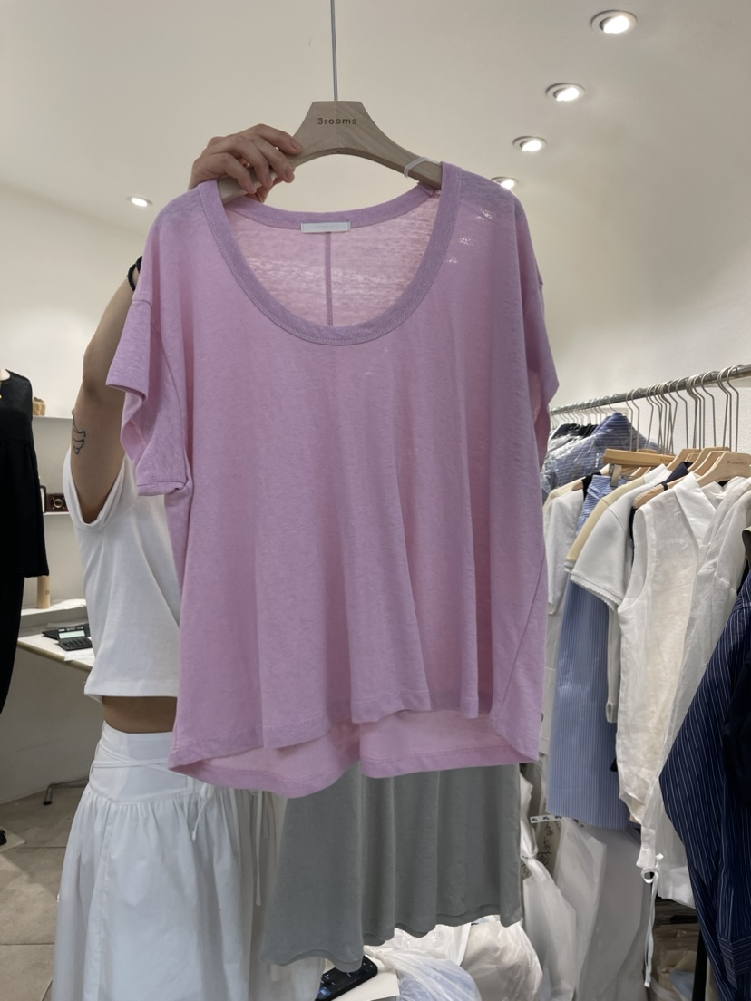 cornerbloom/3rooms直郵韓國代購女裝新品熱賣人氣真品T恤THE SUIT BART恤圖色2