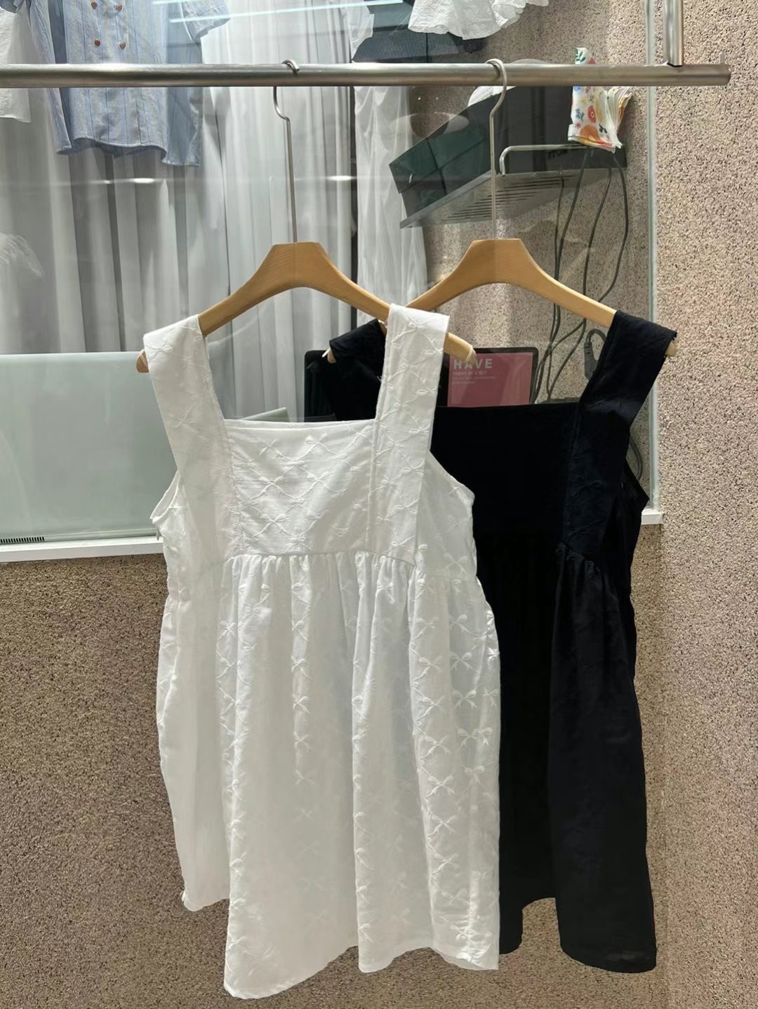 HAVE韓國直郵女裝新款24春夏職業休閑推薦真品時尚吊帶背心HAVE吊帶/背心