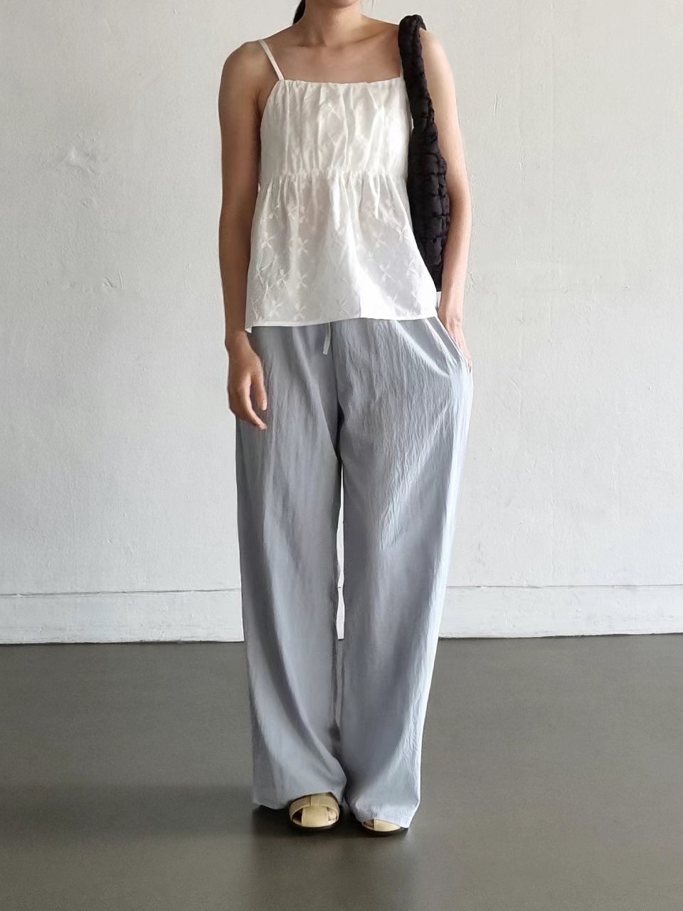 MORNBAKER韓國直郵女士新款真品推薦24春夏職業人氣吊帶背心MORNBAKER吊帶/背心圖色2