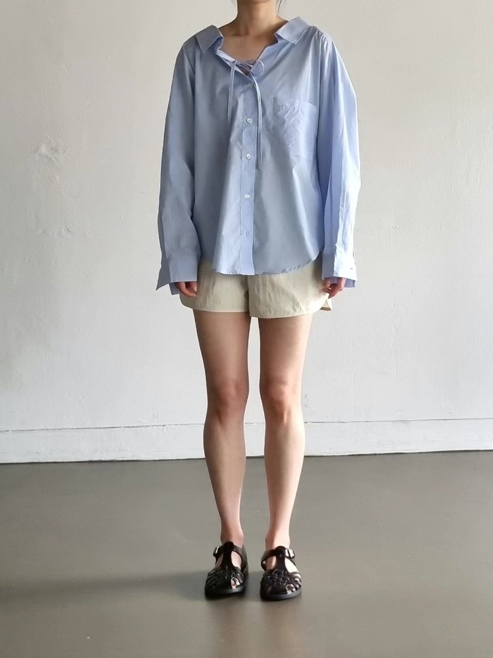 MORNBAKER韓國直郵東大門實拍女裝新品熱賣真品時尚襯衫蕾絲衫MORNBAKER襯衫/蕾絲衫