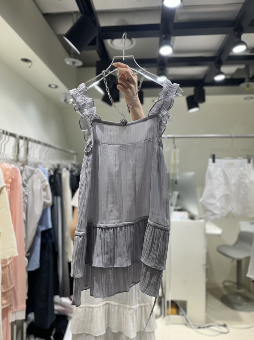 OWNS韓國直郵女裝新款休閑人氣24春夏時尚推薦真品連衣裙OWNS連衣裙圖色2