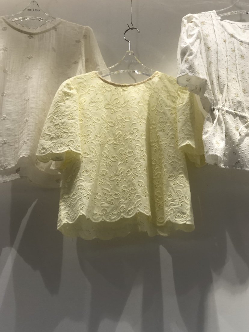 THE LENA韓國直郵女裝新款人氣職業真品時尚熱賣襯衫蕾絲衫NWEOL襯衫/蕾絲衫圖色2