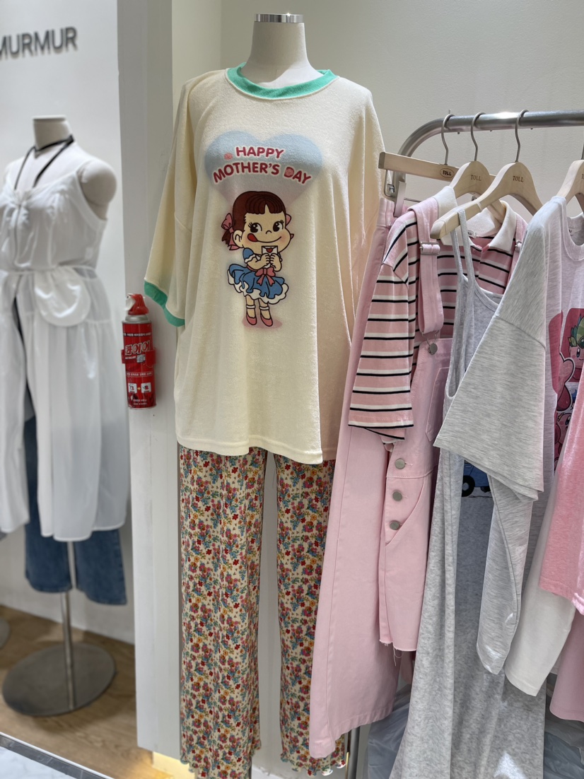 TOLL韓國直郵女裝新款推薦24春夏人氣職業熱賣真品時尚T恤TOLLT恤