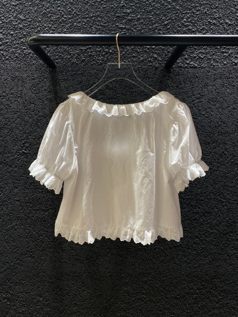 UNICO-p韓國直郵女裝新品24春夏休閑熱賣推薦襯衫蕾絲衫UNICO-p襯衫/蕾絲衫