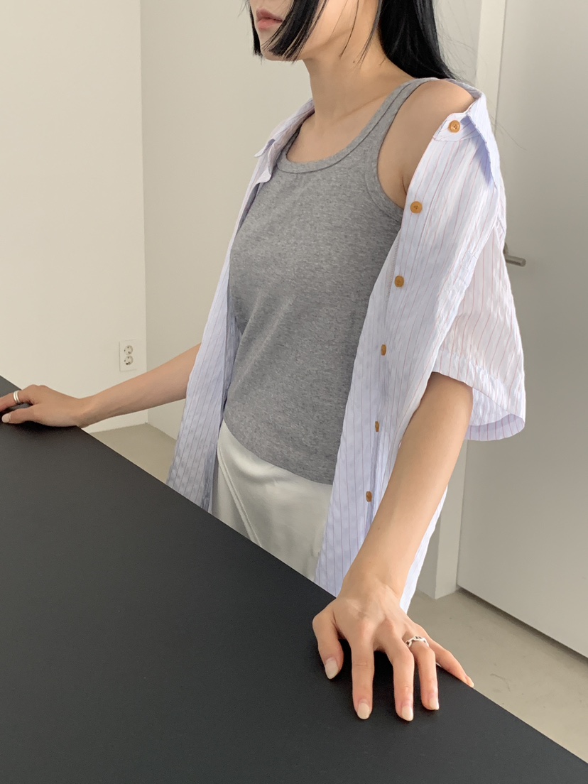 US韓國直郵東大門代購女裝新品真品時尚休閑推薦襯衫蕾絲衫US襯衫/蕾絲衫