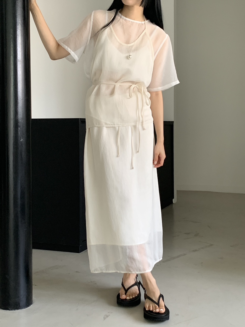 US韓國直郵女裝新款人氣職業時尚真品24春夏熱賣吊帶背心US吊帶/背心