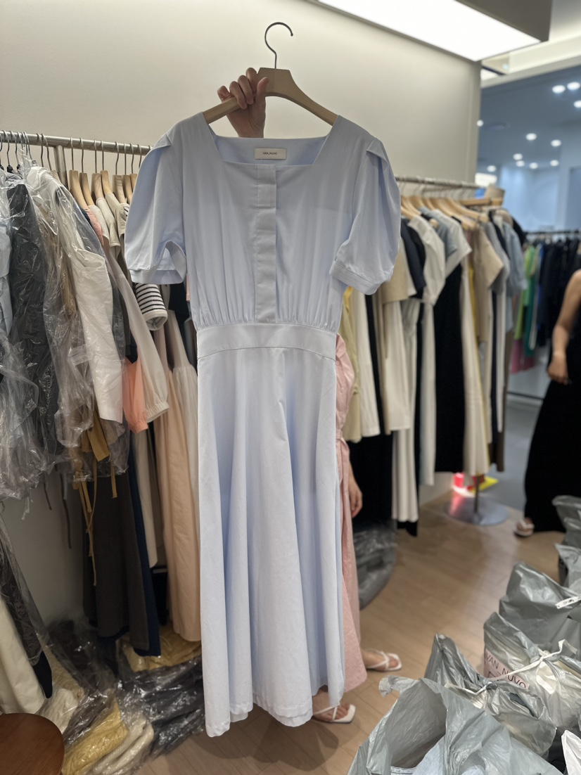 VAN NUVO韓國直郵東大門代購女裝新品24春夏熱賣時尚連衣裙VAN NUVO連衣裙圖色1