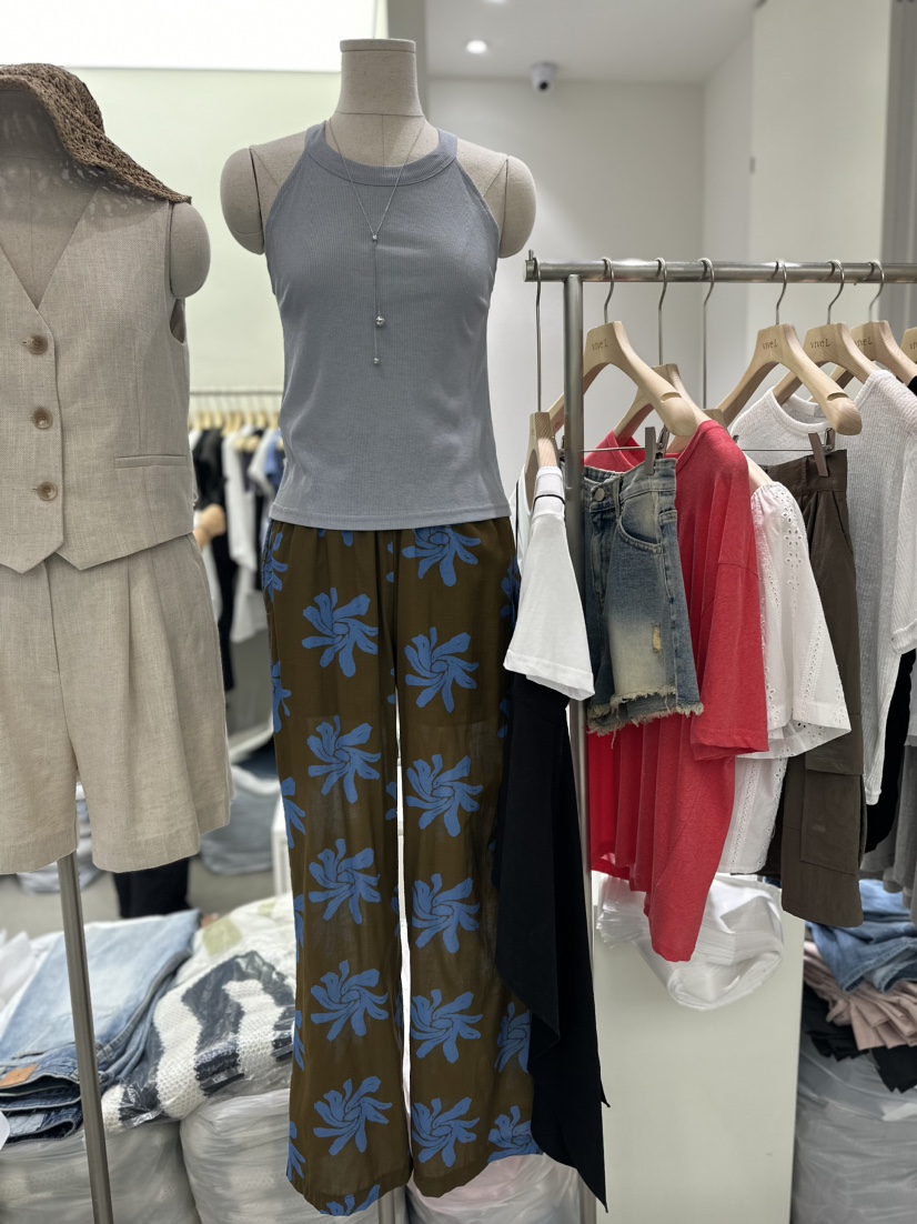 VIVEL韓國直郵女裝新品休閑24春夏時尚人氣熱賣推薦休閑褲VIVEL休閑褲