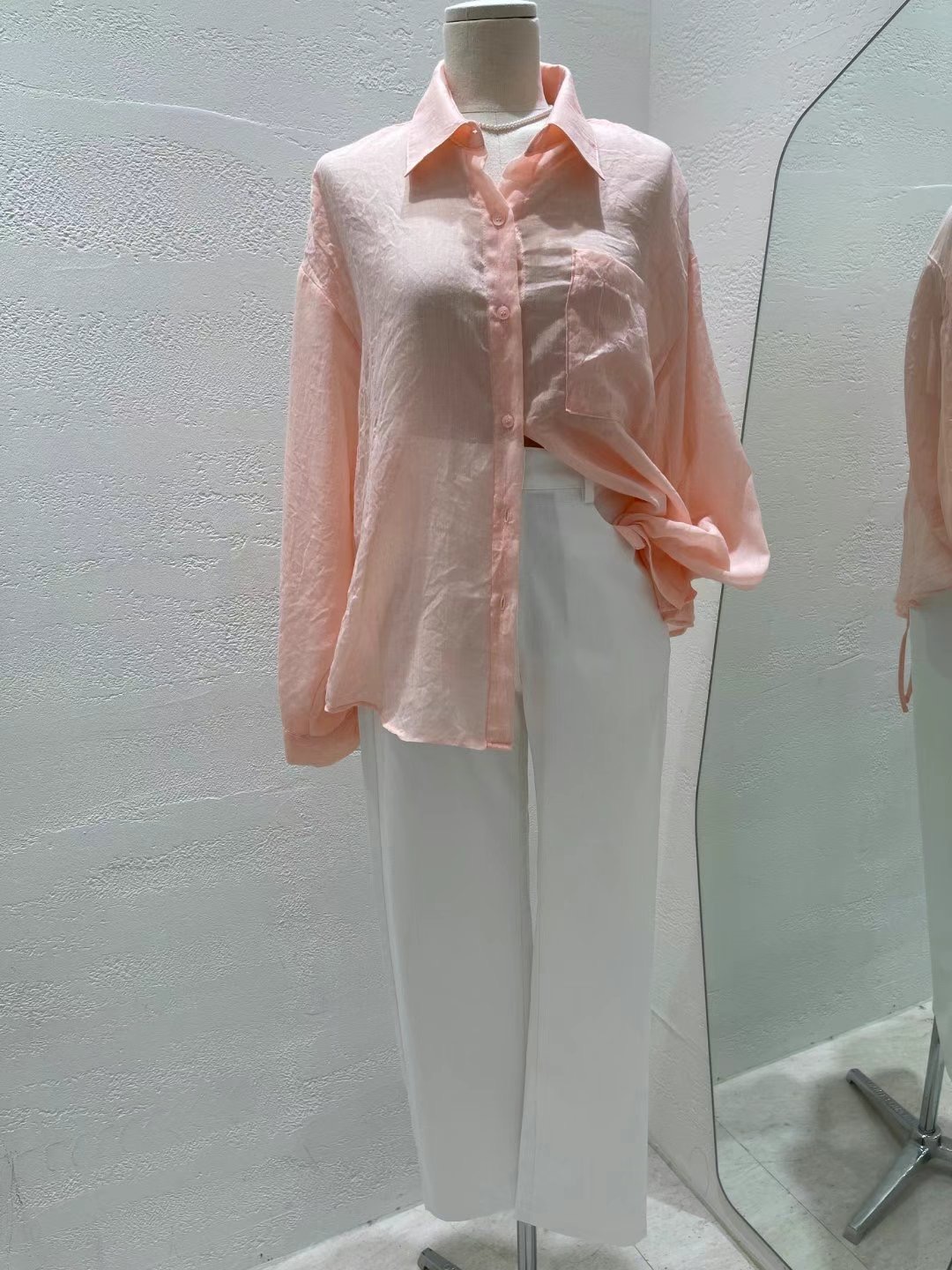 COZYHOUSE韓國直郵東大門代購女裝新品24春夏時尚襯衫蕾絲衫SOUL DRESS襯衫/蕾絲衫