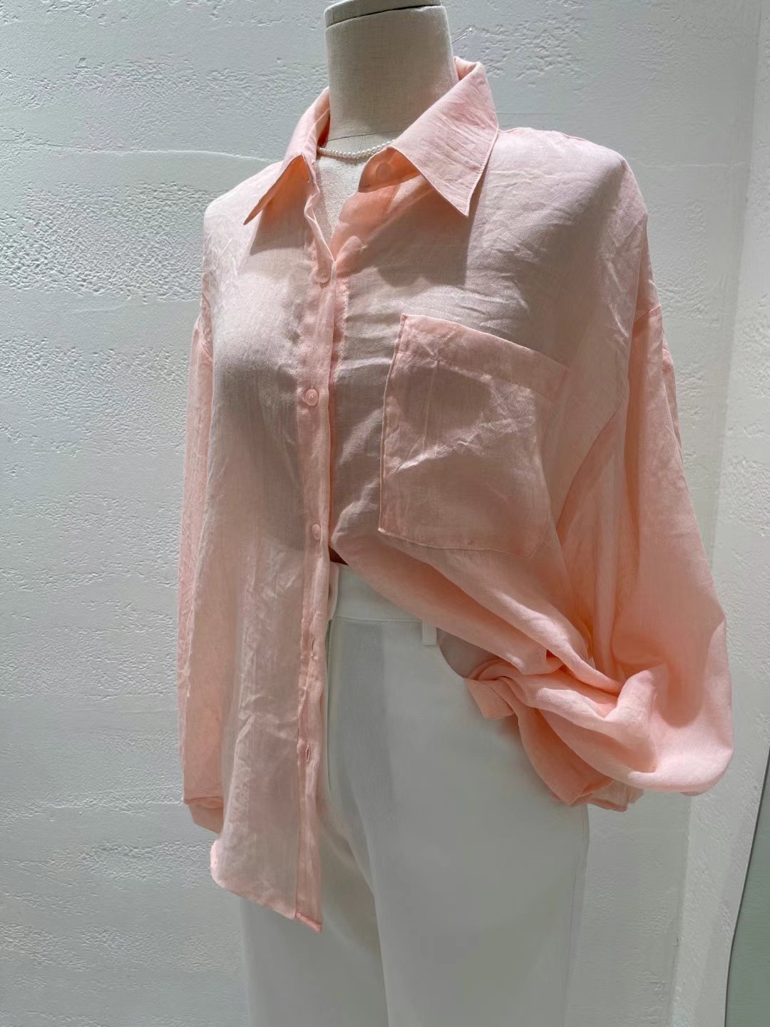 COZYHOUSE韓國直郵東大門代購女裝新品24春夏時尚襯衫蕾絲衫SOUL DRESS襯衫/蕾絲衫